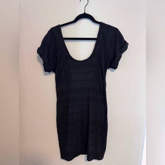 Free People Dresses & Skirts - Free People Black Mini Dress Small